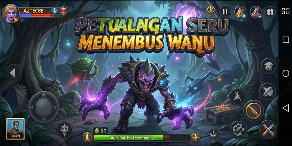 Tampak seru saat menjelajahi dunia Aztec yang penuh tantangan.
