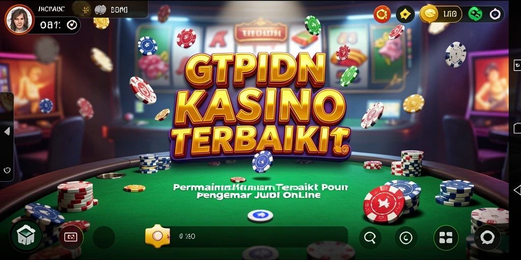 Tangkapan layar GTPIDN menunjukkan aksi seru permainan Kasino.