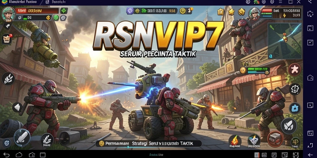 Tampilan layar gameplay RSNVIP7 yang menampilkan strategi menarik.